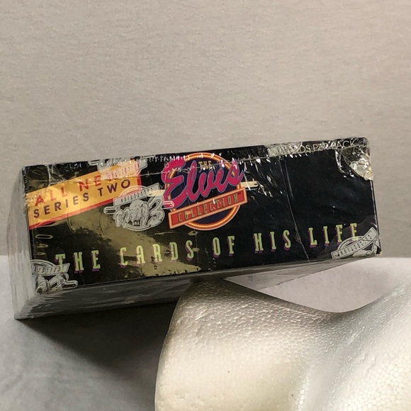 1992 River Group The Elvis Collection Series Two Trading Cards Sealed Wax Box - Picture 4 of 4